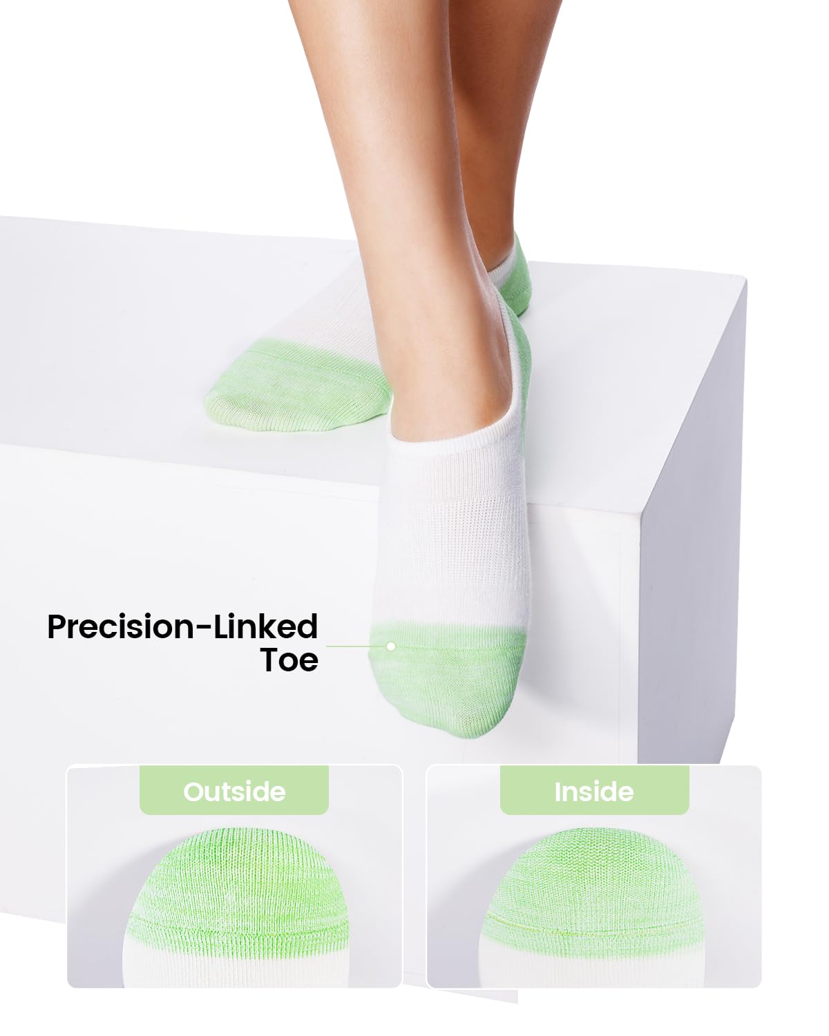 IDEGG Women & Men No Show Low Cut Anti‑Slip Casual Sports Running Socks Jansha Store