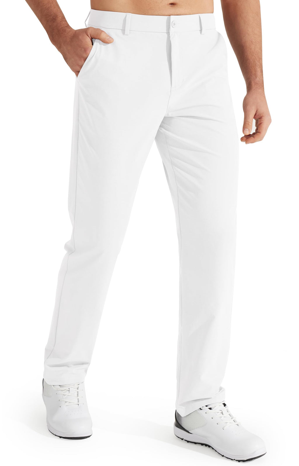 Libin Mens Golf Pants Stretch Work Dress Pants 30"/32"/34" Quick Dry Lightweight Casual Comfy Trousers with Pockets Jansha Store