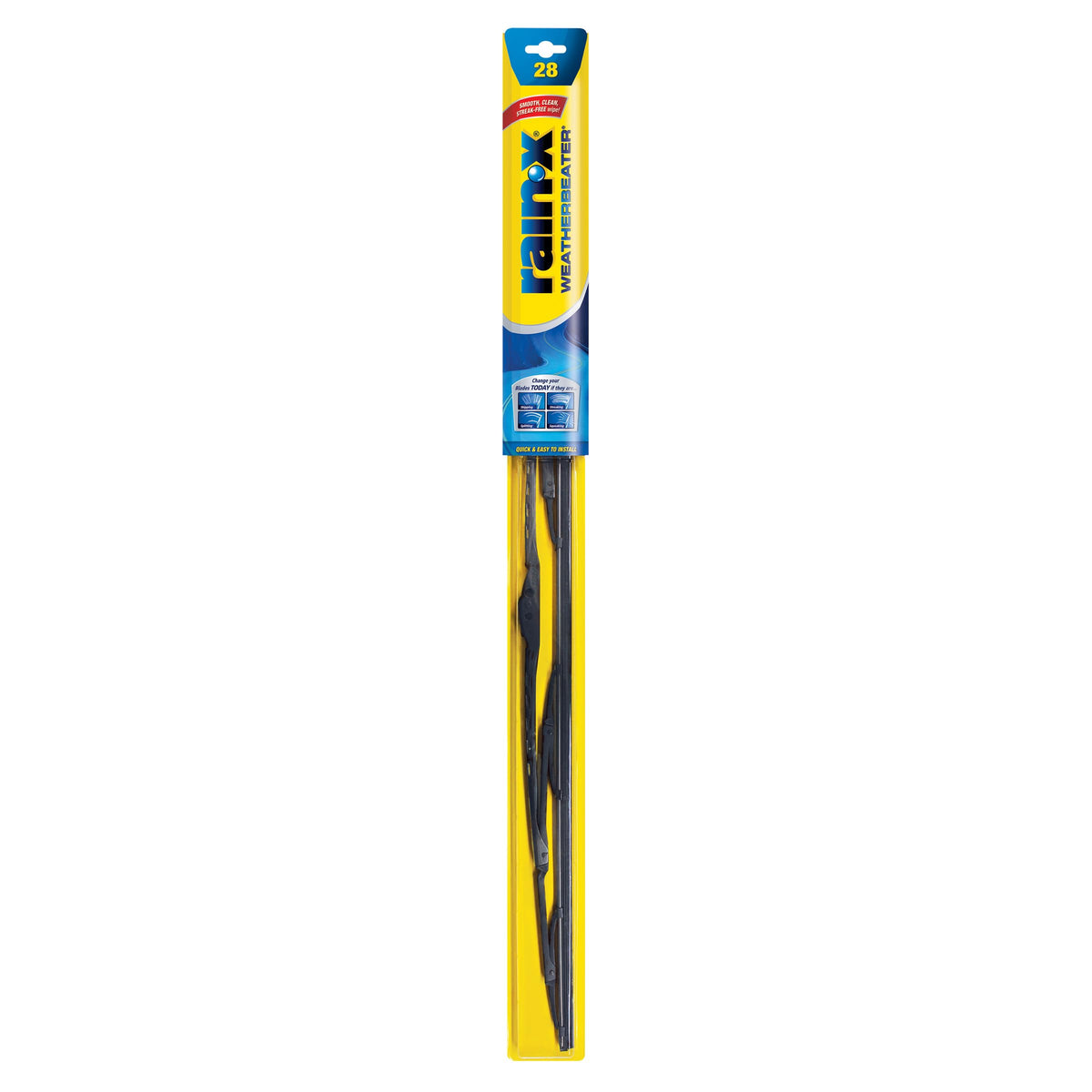 Rain-X 820149 WeatherBeater Wiper Blades, 22" Windshield Wipers (Pack of 2), Automotive Replacement Windshield Wiper Blades That Meet Or Exceed OEM Quality And Durability Jansha Store