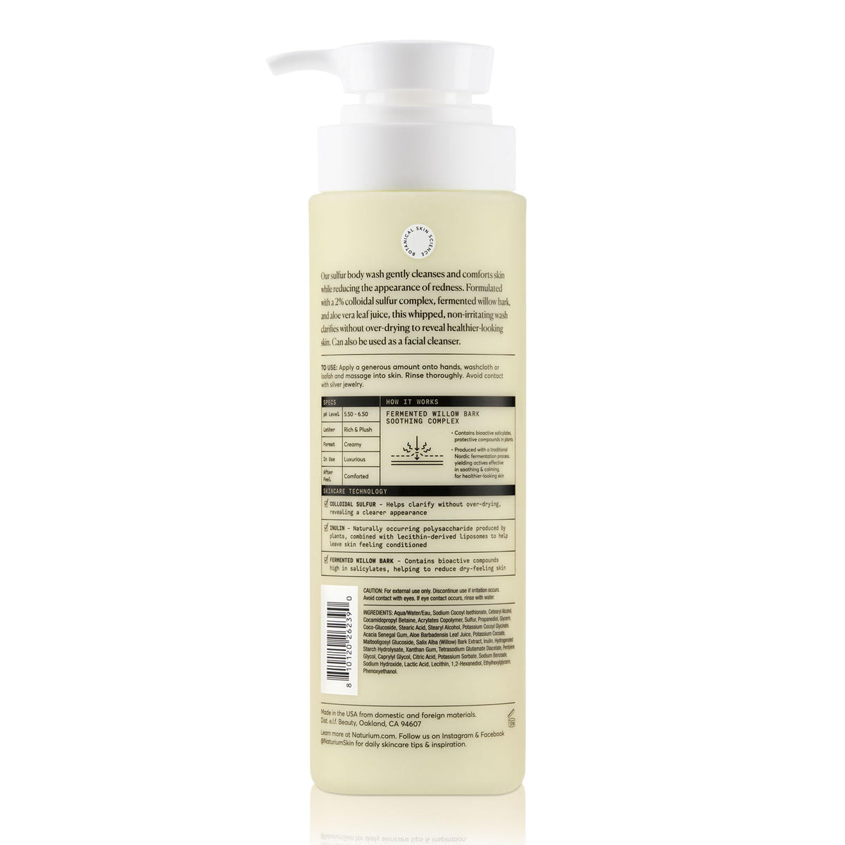Naturium The Booster Hyaluronic Acid Body Wash, Hydrating & Moisturizing plus Minimizes Dryness, with Glycerin & Vitamin B5, 16.9 Fl Oz (Pack of 12) Jansha Store
