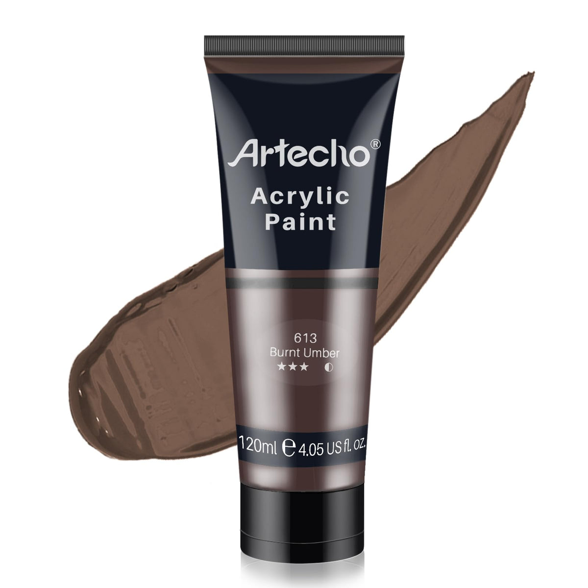 Artecho White Acrylic Paint, Titanium White Paint (120ml / 4.05oz) Tubes, Art Craft Paints for Canvas Painting, Rock, Stone, Wood, Fabric, Art Supplies Jansha Store