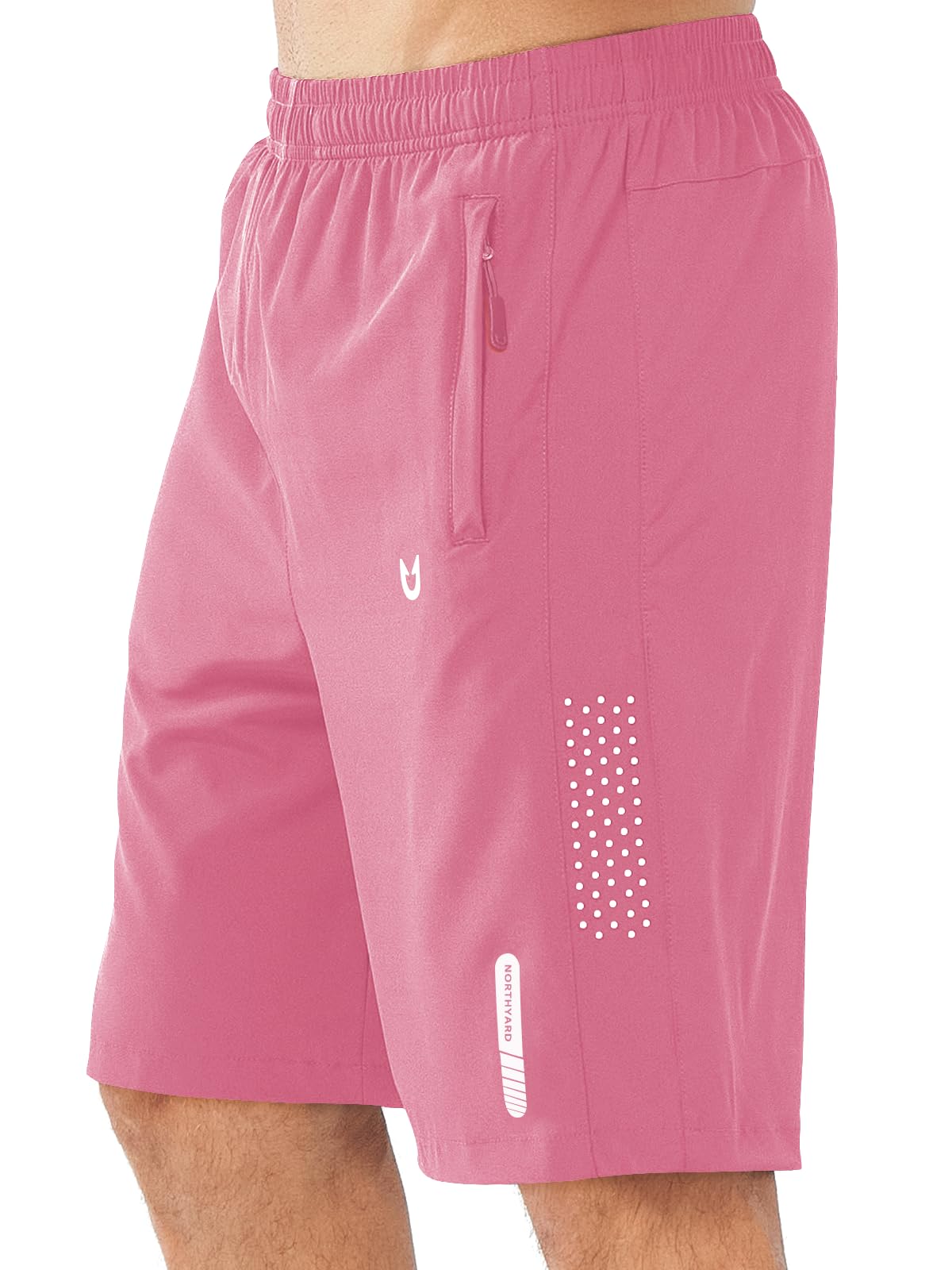 NORTHYARD Men's Athletic Running Shorts Gym Workout 7"/9"/5" Zipper Pockets Jansha Store