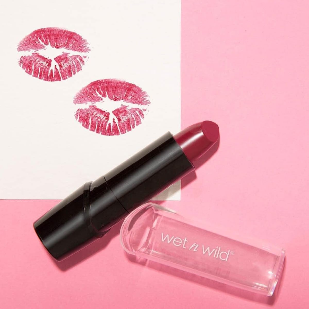 wet n wild Silk Finish Lipstick, Hydrating Rich Buildable Lip Color, Formulated with Vitamins A,E, & Macadamia for Ultimate Hydration, Cruelty-Free & Vegan - A Short Affair Jansha Store
