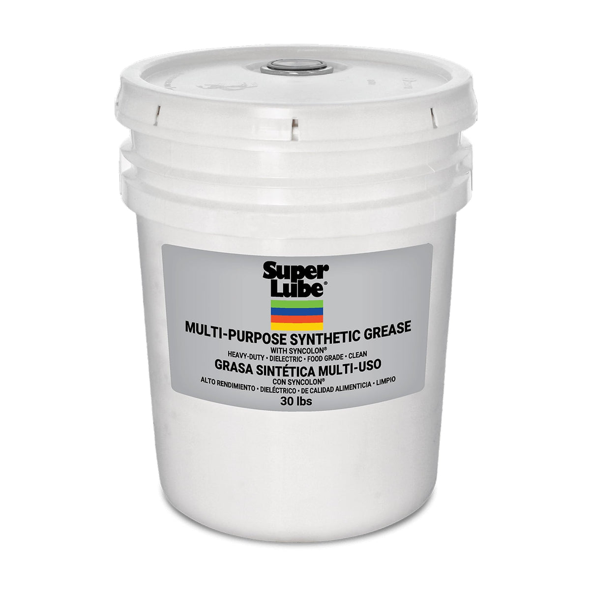 Super Lube Multi-Purpose Synthetic Grease w/ Syncolon - High Temperature, Water & Corrosion Resistant Grease - Workshop & Industrial Use - Food Grade - Translucent White - Tube - 3 oz (21030) Jansha Store