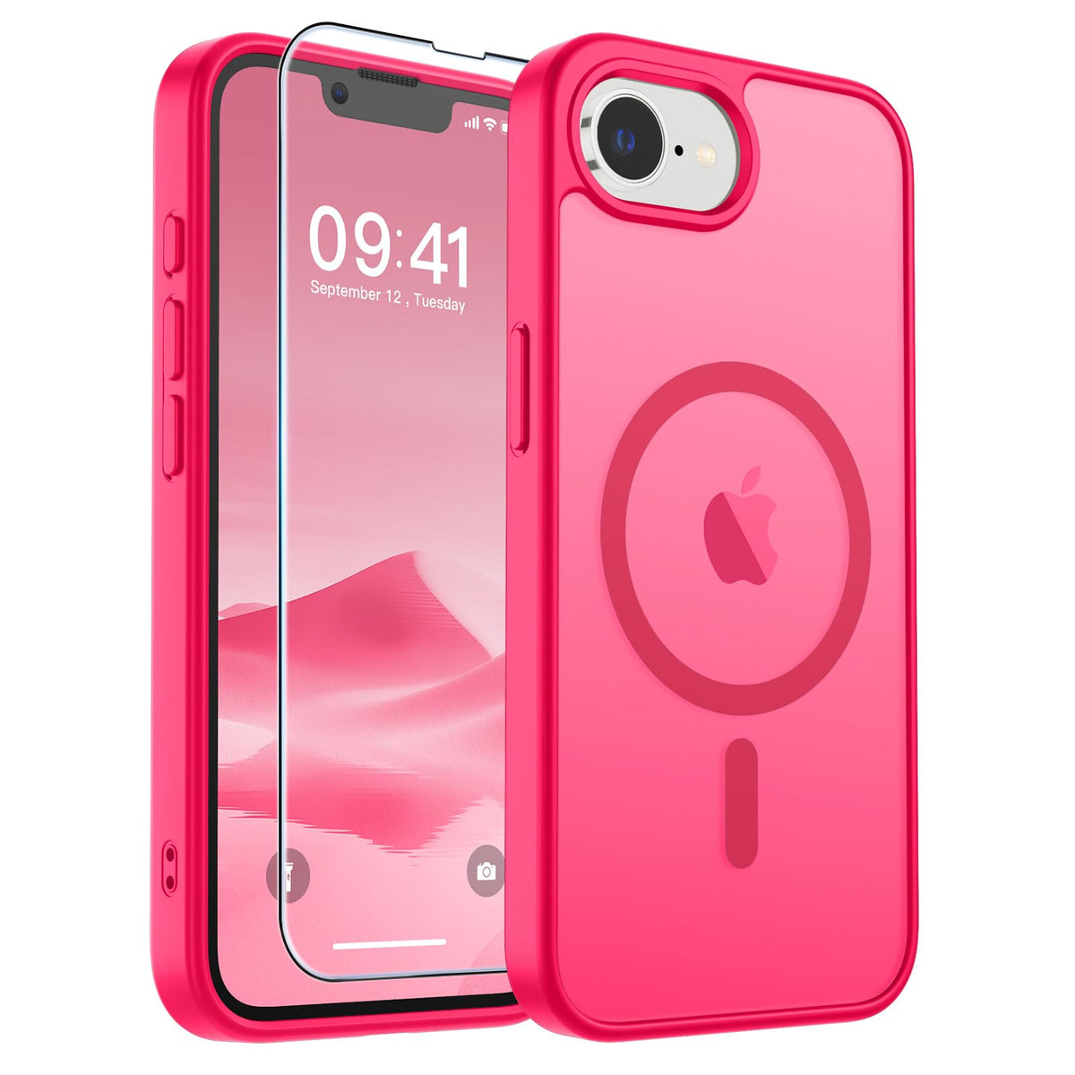 SUPFINE Magnetic for iPhone 12 Mini Case/iPhone 13 Mini Case Black Jansha Store