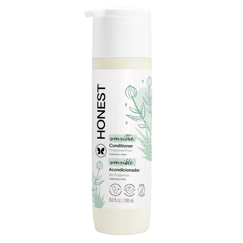 The Honest Company Conditioner, Hypoallergenic, Fragrance-Free, 10 fl oz Jansha Store