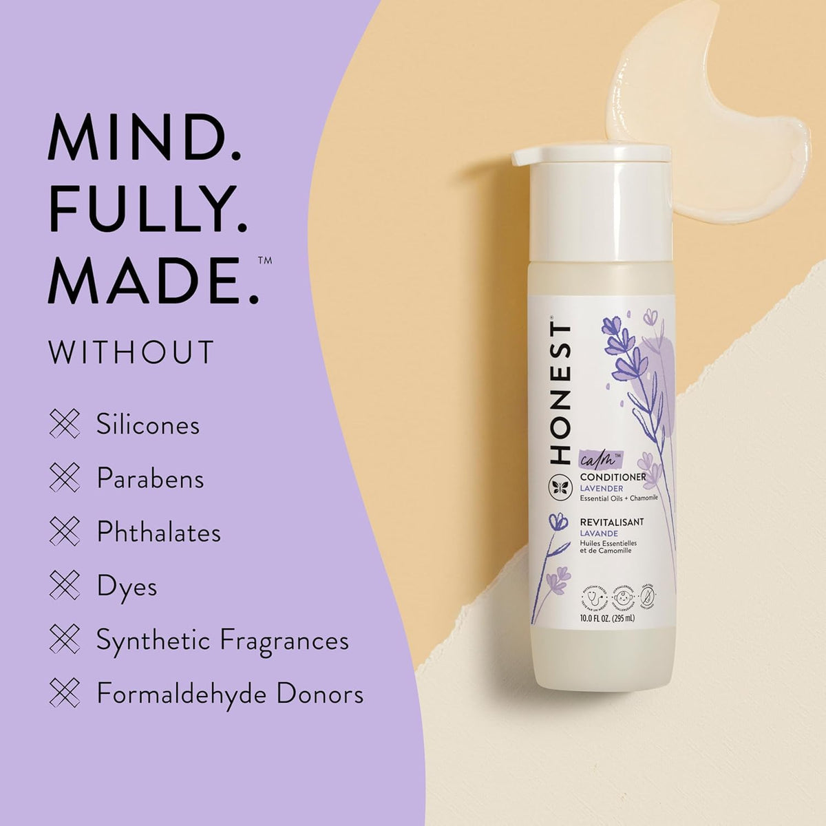 The Honest Company Conditioner, Hypoallergenic, Fragrance-Free, 10 fl oz Jansha Store