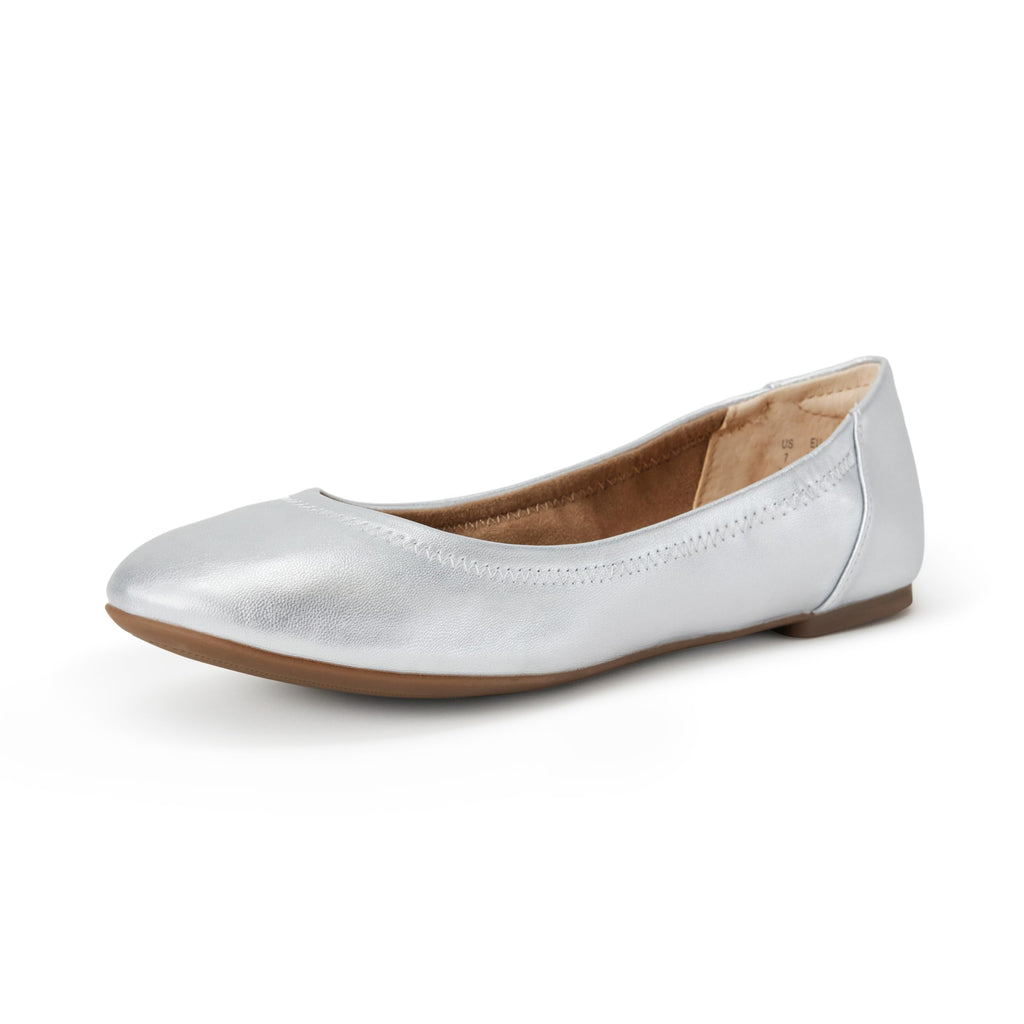 Amazon Essentials Women's Comfortable Round Toe Ballet Flats, Cushioned Memory Foam Jansha Store