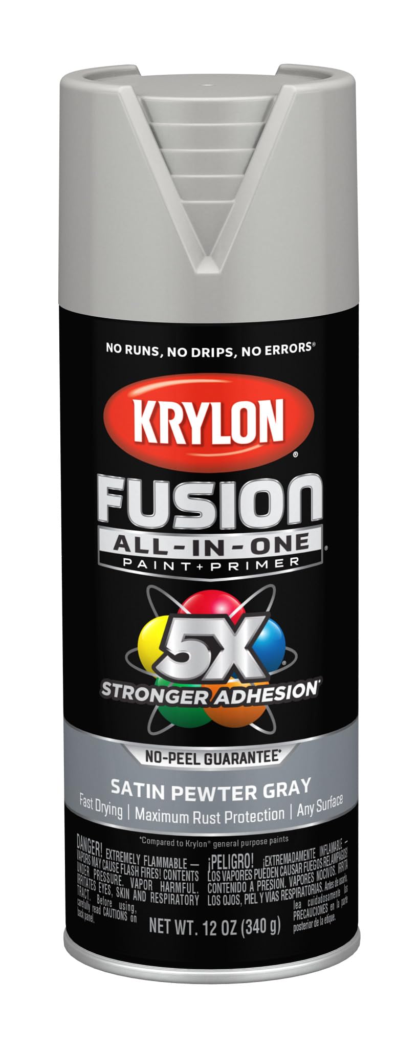 Krylon Fusion All-In-One 12 Oz. Gloss Spray Paint, Hot Pink - 1 Each Jansha Store