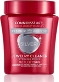 CONNOISSEURS Premium Edition Jewelry Cleaner, Value Size 9.6oz - Pick from Fine, Silver or Delicate Jewelry Cleaner Jansha Store