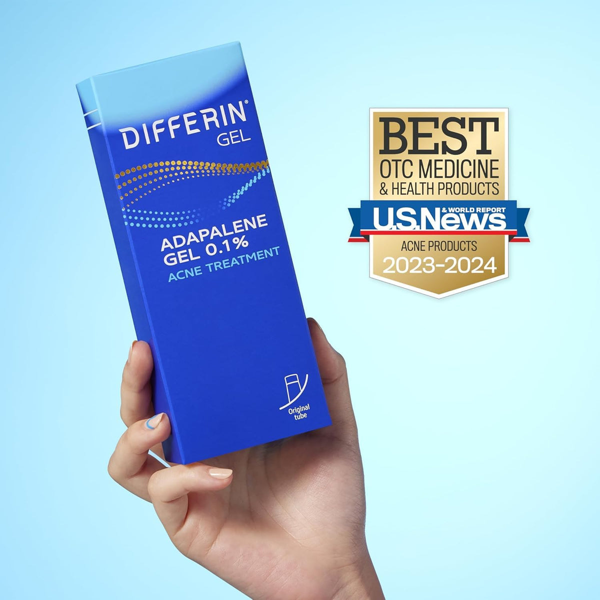 Differin Acne Retinoid Treatment Gel, 0.1% Adapalene, 15g Tube Jansha Store