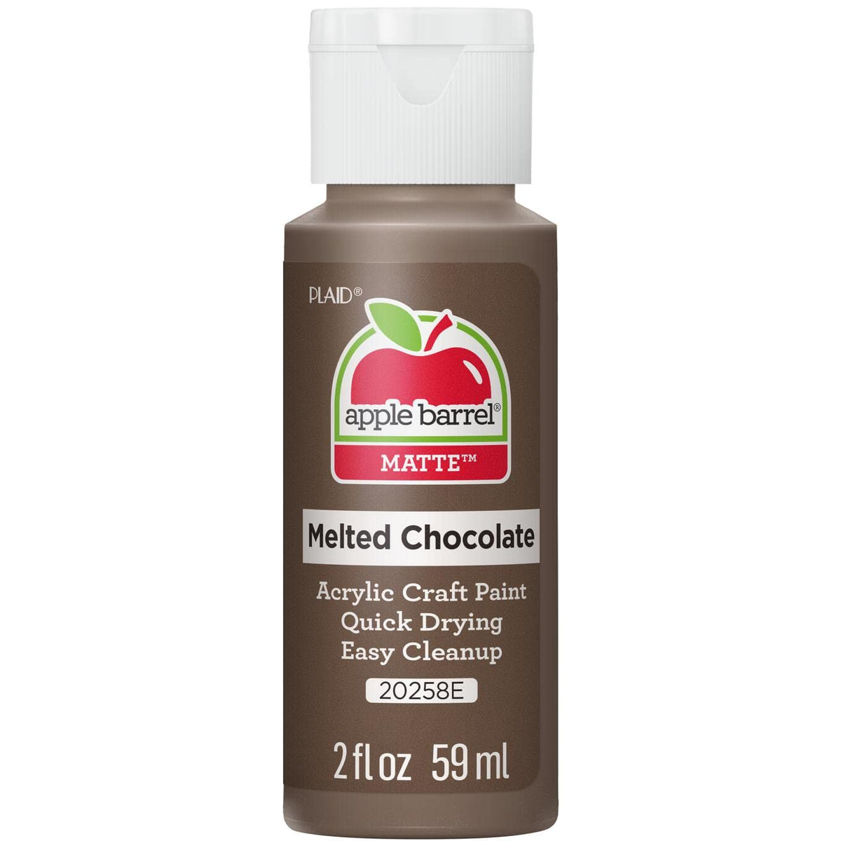 Apple Barrel Acrylic Paint in Assorted Colors (2 Ounce), 20503 White Jansha Store