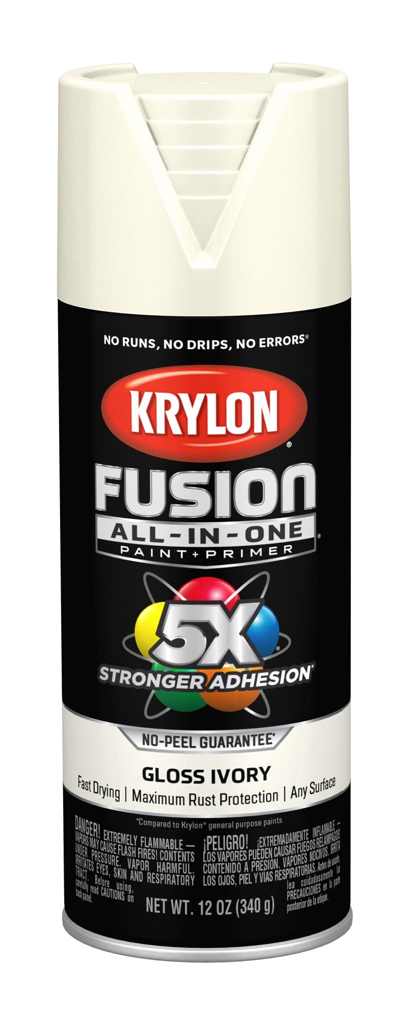 Krylon Fusion All-In-One 12 Oz. Gloss Spray Paint, Hot Pink - 1 Each Jansha Store