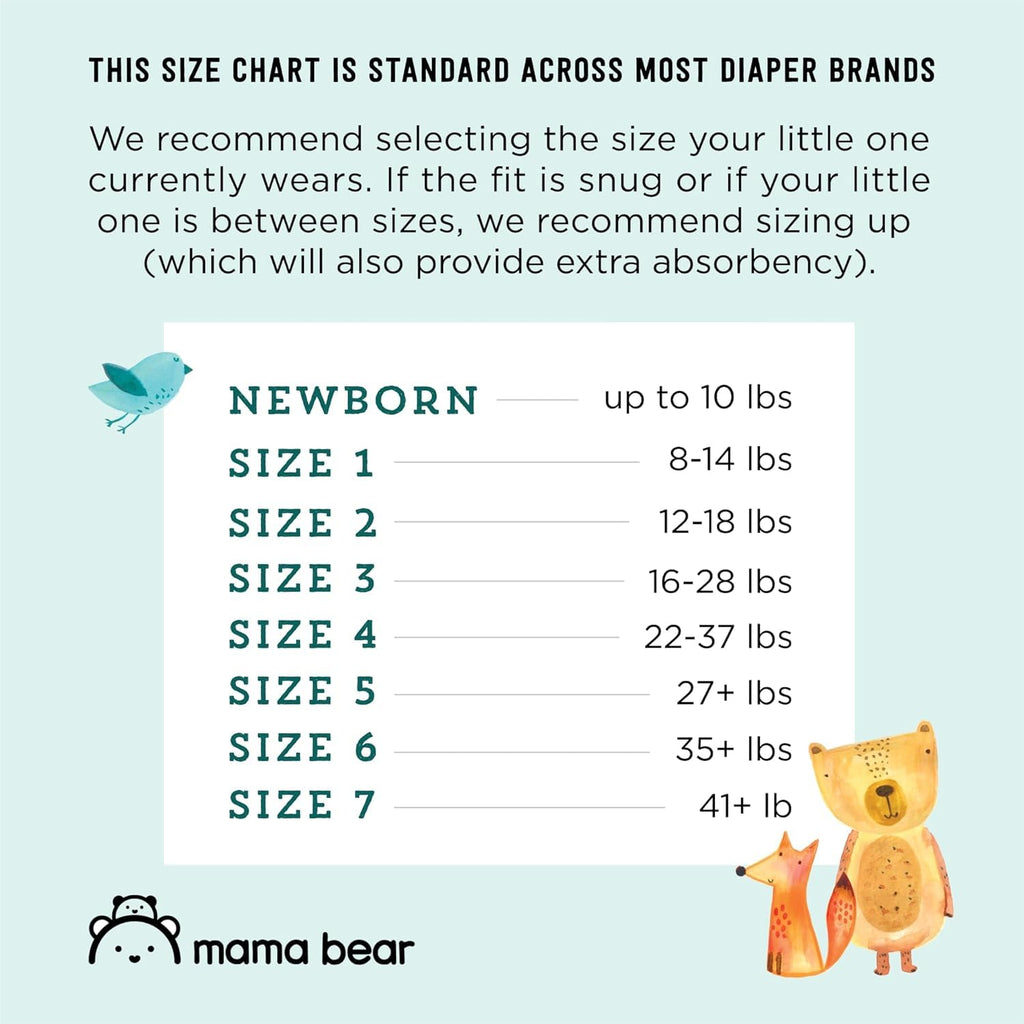 Amazon Brand - Mama Bear Gentle Touch Baby Diapers, Size 5, 27+ lb, Leak Protection, 12 Hours Protection, Wetness Indicator, Hypoallergenic, 132 Count (4 packs of 33) Jansha Store