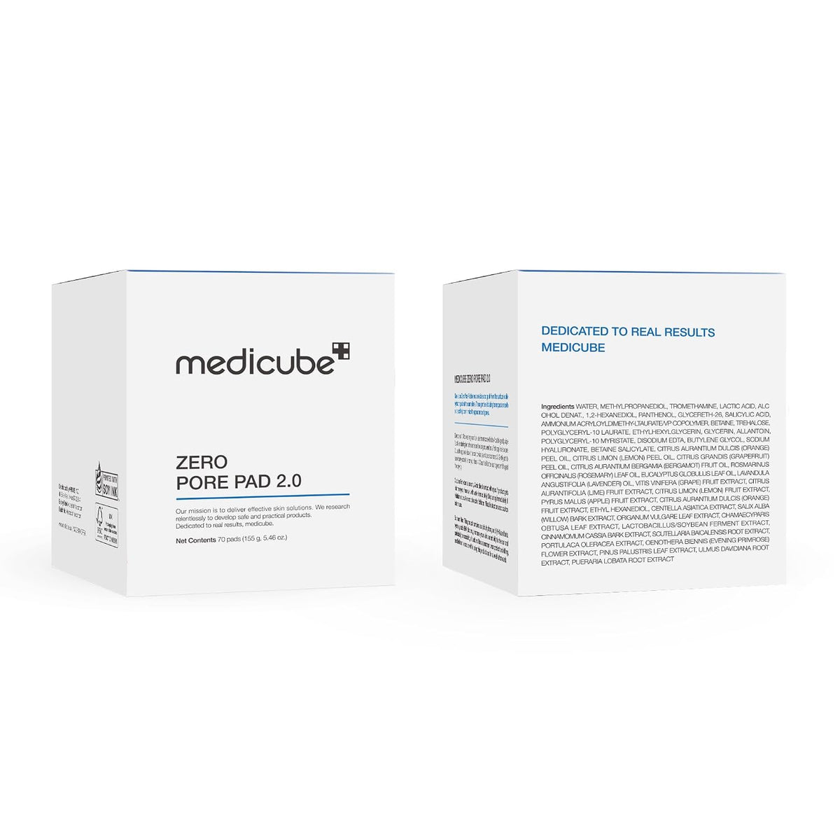 medicube Toner Pads Zero Pore Pad 2.0 for Exfoliation and Pore Care Jansha Store
