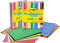 Crayola Construction Paper Bulk Pack (480 Sheets) – 10 Assorted Colors, 9x12, Teacher School Supplies & Classroom Must Haves, Card Making Craft Supplies, Art Paper Jansha Store