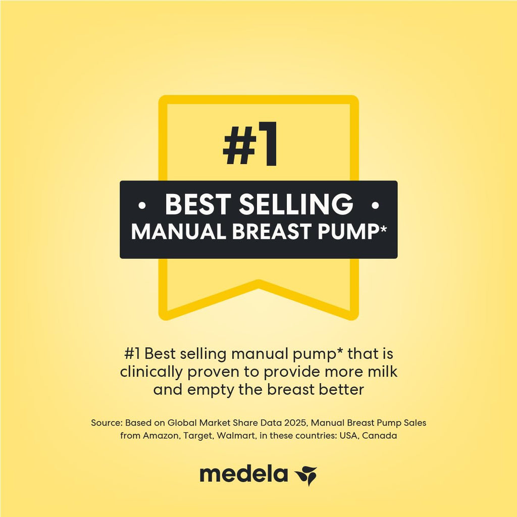 Medela Harmony Manual Breast Pump, On-the-Go, More Milk Output Jansha Store