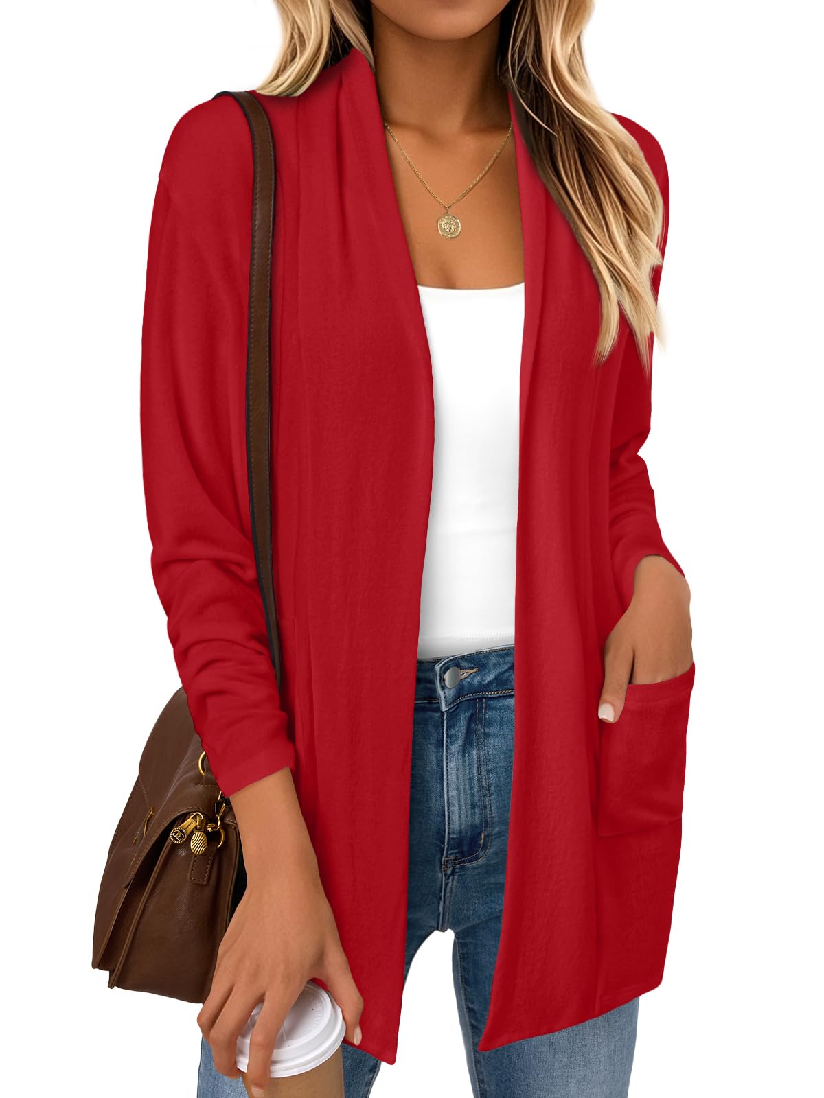 LILLUSORY Cardigan for Women Lightweight Cardigans Fall Fashion Outfits Jansha Store