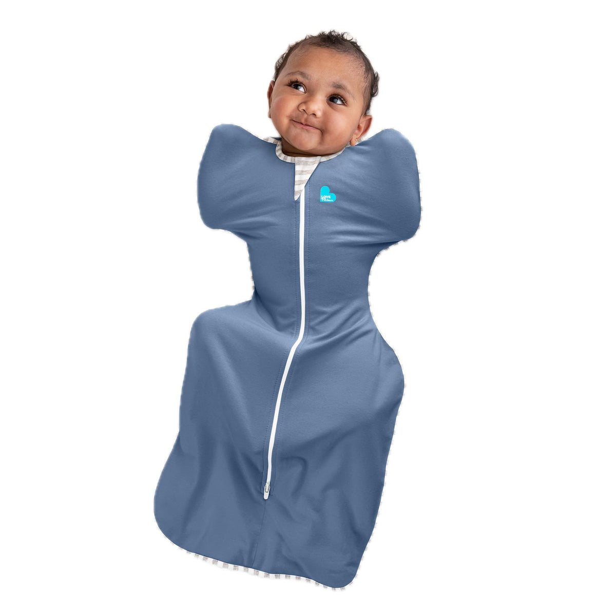 Love to Dream Swaddle Up Bamboo Baby Sleep Sack | 1.0 TOG, 13-19lbs, Blue Jansha Store