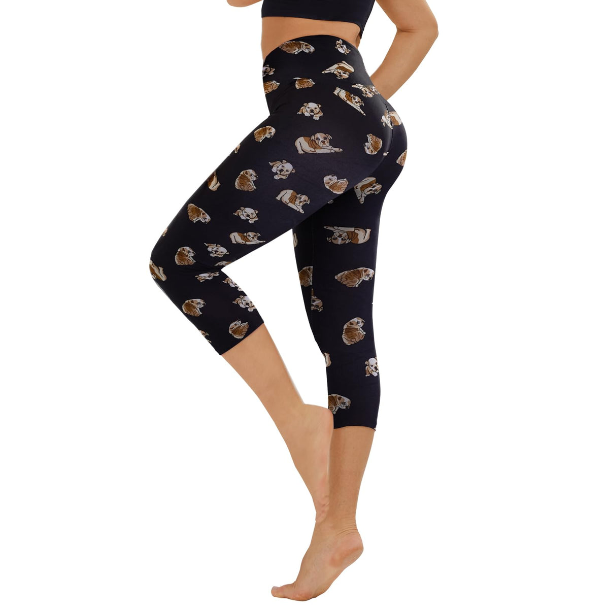 TNNZEET High Waisted Leggings for Women - No See Through Tummy Control Cycling Workout Yoga Pants with Pockets Reg & Plus Jansha Store