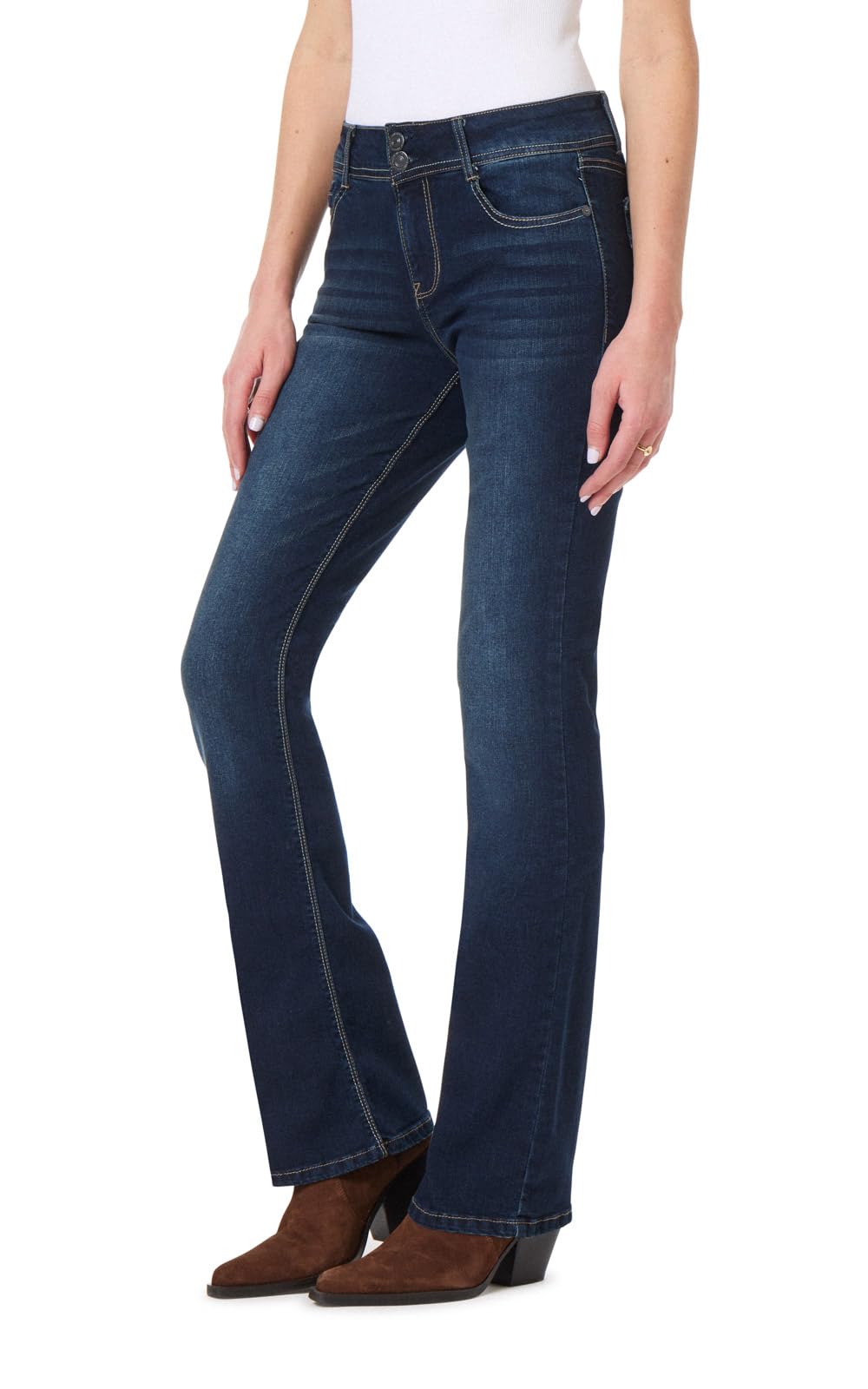 WallFlower Luscious Curvy Bootcut Jeans for Women, Sizes 0-24 Jansha Store