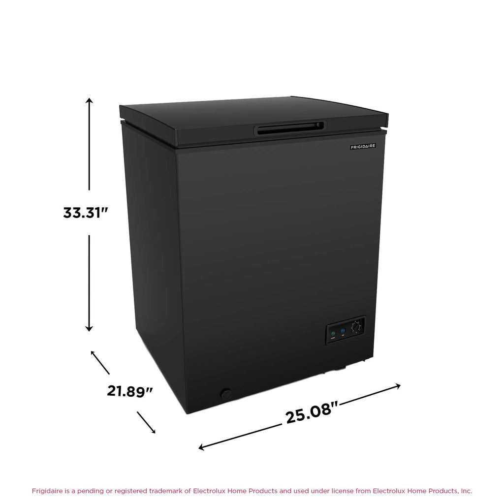 FRIGIDAIRE EFRF9003 Chest Deep Freezer, 9 Cu. Ft. Class, WhiteAdjustable Thermostat-Removable Vinyl Coated Wire Basket-Easy Defrost Drain, 9-10CF, White Jansha Store