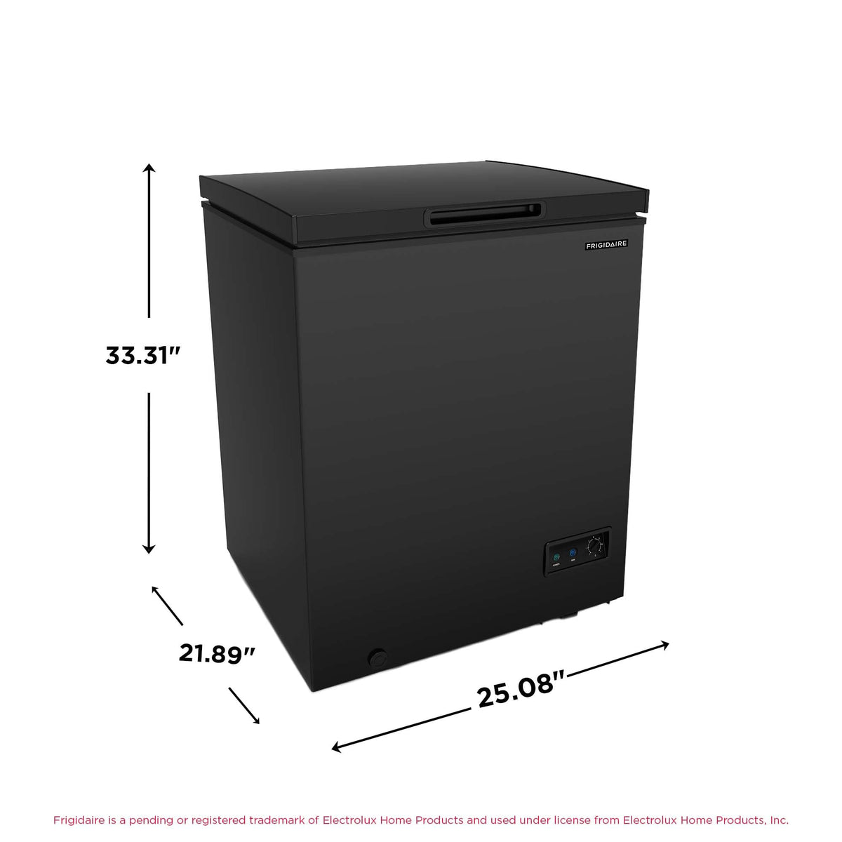 FRIGIDAIRE EFRF9003 Chest Deep Freezer, 9 Cu. Ft. Class, WhiteAdjustable Thermostat-Removable Vinyl Coated Wire Basket-Easy Defrost Drain, 9-10CF, White Jansha Store