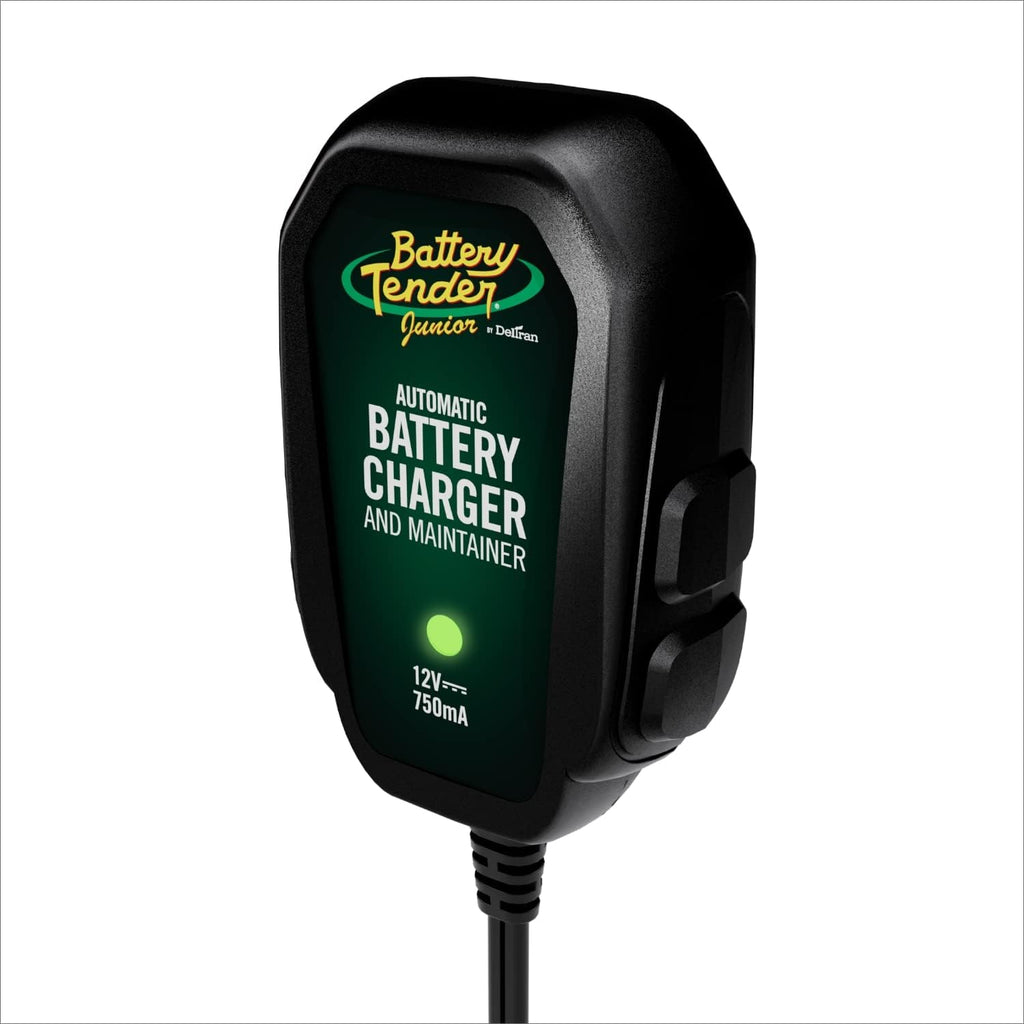 Battery Tender Junior 12V, 750mA Charger and Maintainer: Automatic 12V Powersports for Motorcycle, ATVs, and More - Smarter Than a Trickle Charger - 021-0123 Jansha Store