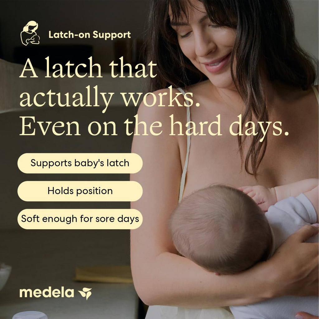 Medela Contact Nipple Shields, For Breastfeeding Comfort, Size L 24mm, 2ct Jansha Store