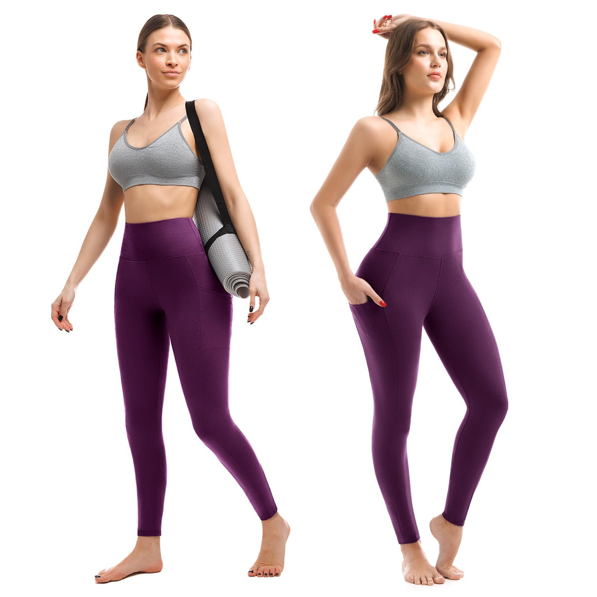 Walifrey Leggings with Pockets for Women Jansha Store