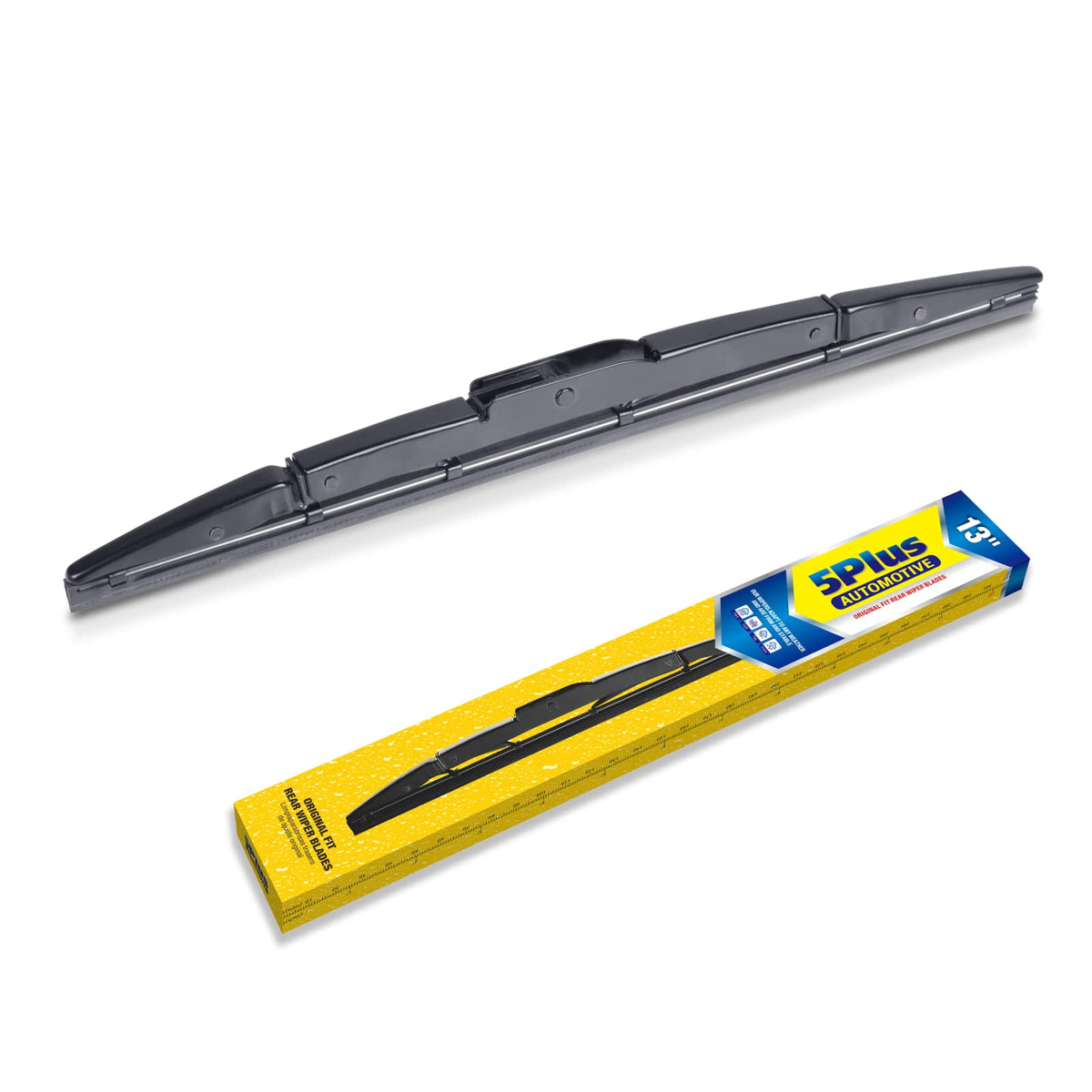 5 PLUS RearQuiet 12 Inch Rear Wiper Blade,OEM Replacement Rear Window Wiper Jansha Store
