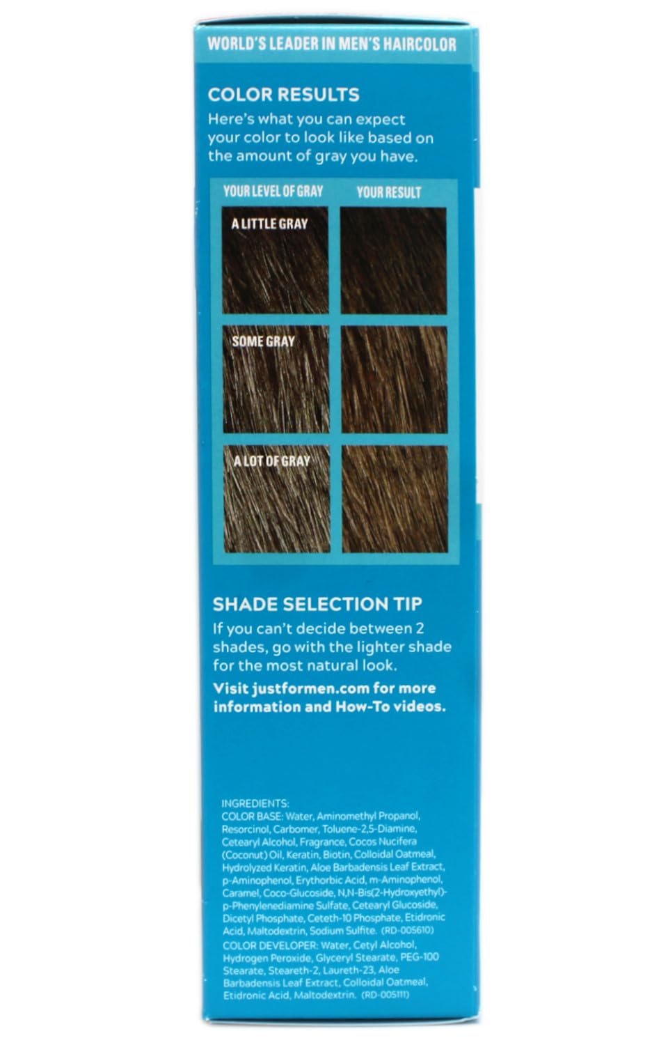 JUST FOR MEN Mustache & Beard Dye, Keratin, Light Brown M-25 (1 Pack) Jansha Store
