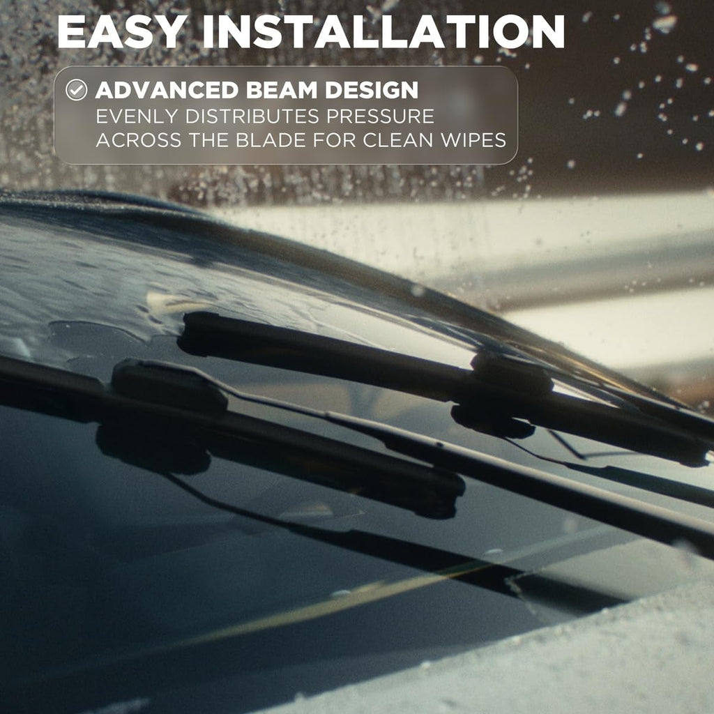 Rain-X 810363 Repellency Water Repellent Wiper Blades, 22" Windshield Wipers (Pack of 2), All Weather Streak-Free for Enhanced Visibility w/Water Repellency Formula [Amazon Exclusive] Jansha Store
