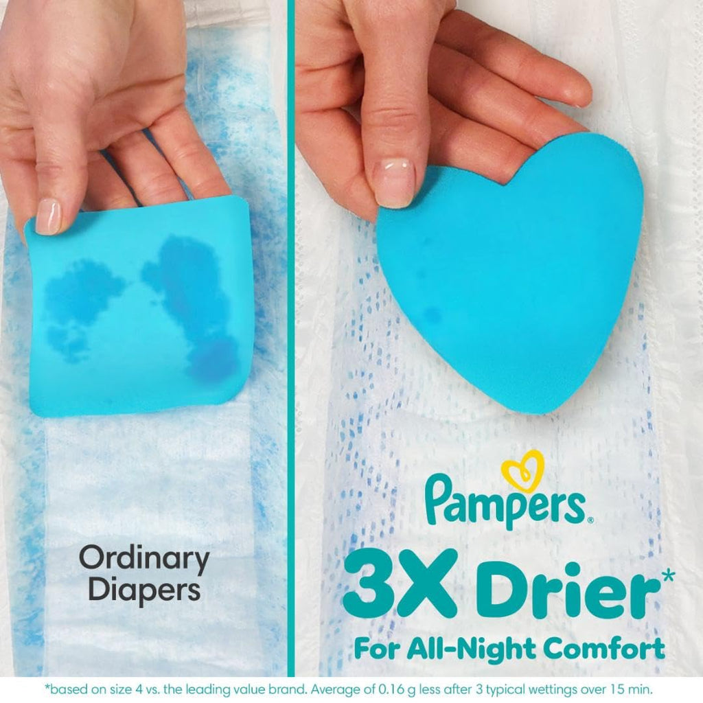 Pampers ZZZ Overnight Diapers, Size 7 (26-50 lbs), 36 Count, Nighttime Protection Disposable Baby Diaper Jansha Store