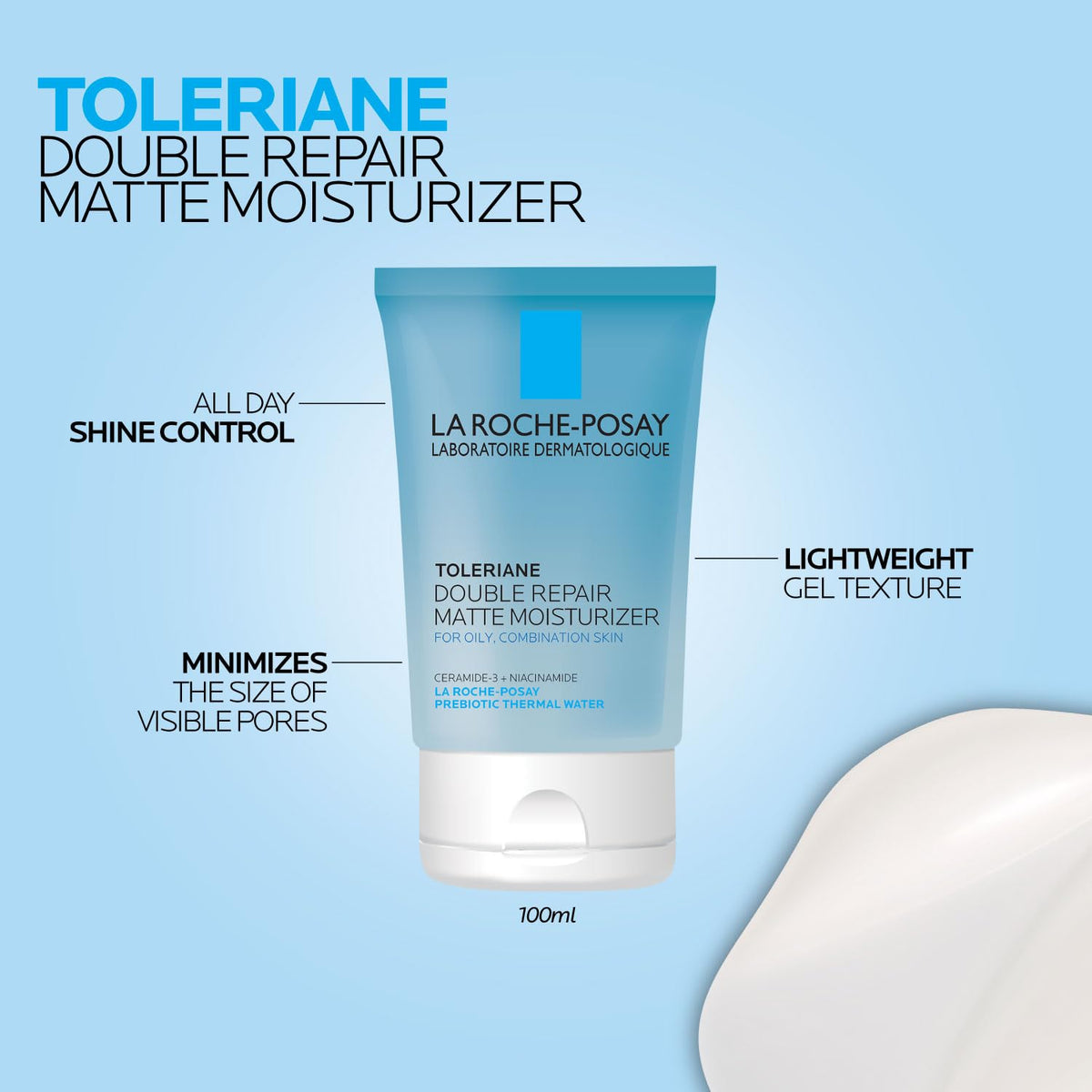 La Roche-Posay Toleriane Purifying Foaming Facial Cleanser with Niacinamide Jansha Store