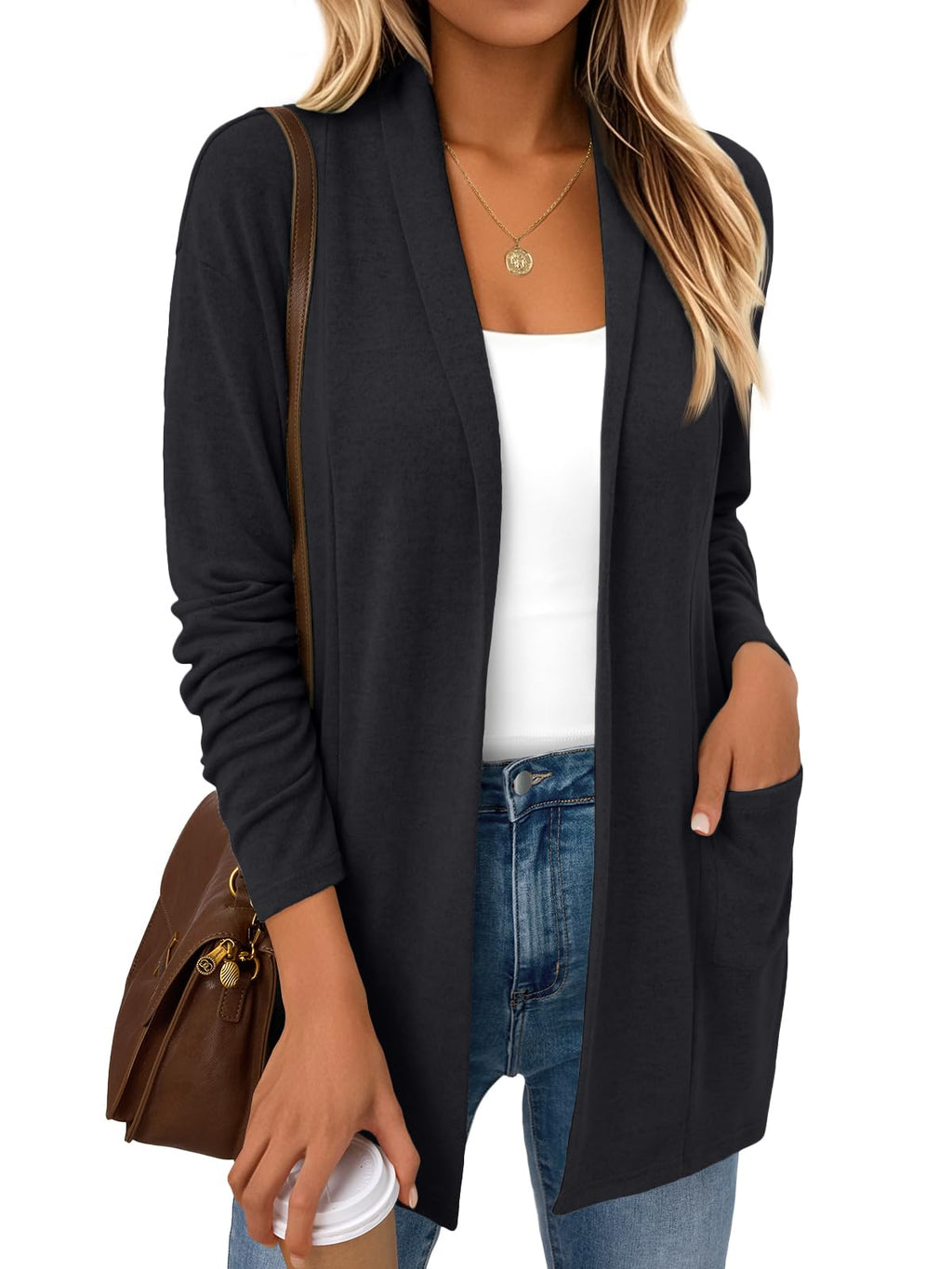 LILLUSORY Cardigan for Women Lightweight Cardigans Fall Fashion Outfits Jansha Store