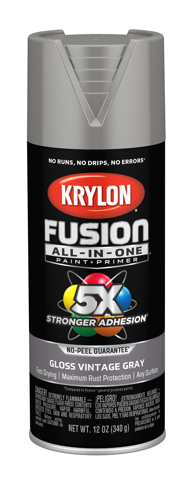 Krylon Fusion All-In-One 12 Oz. Gloss Spray Paint, Hot Pink - 1 Each Jansha Store