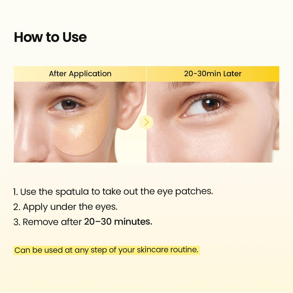 BIODANCE Hydrogel Eye Patches for Under Eye - Collagen Peptide, Anti Wrinkle & Fine Lines (60 Count) Jansha Store