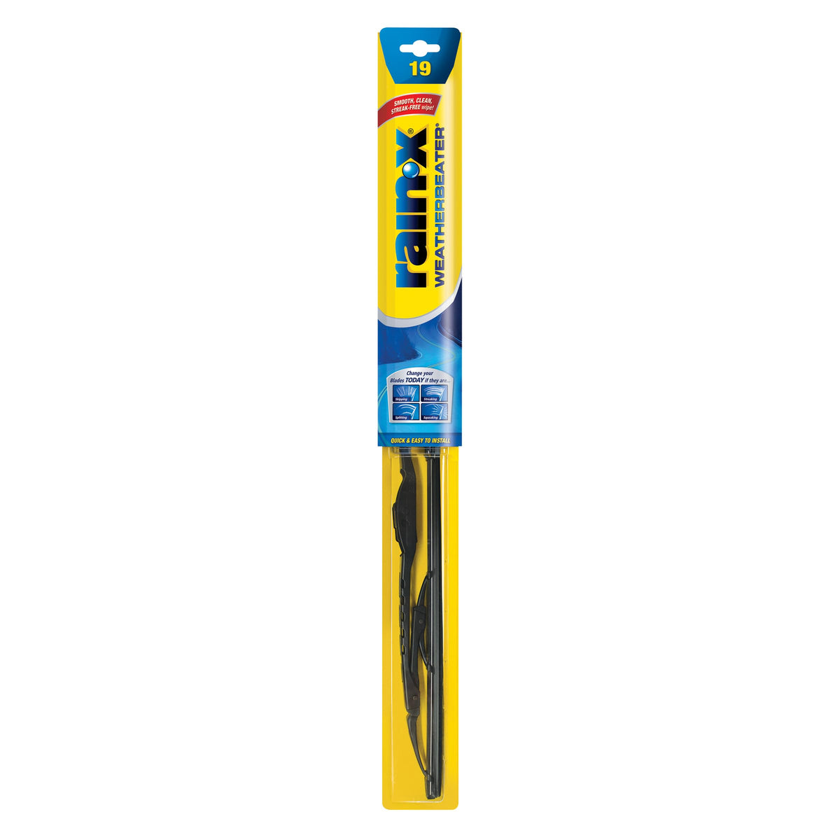 Rain-X 820149 WeatherBeater Wiper Blades, 22" Windshield Wipers (Pack of 2), Automotive Replacement Windshield Wiper Blades That Meet Or Exceed OEM Quality And Durability Jansha Store