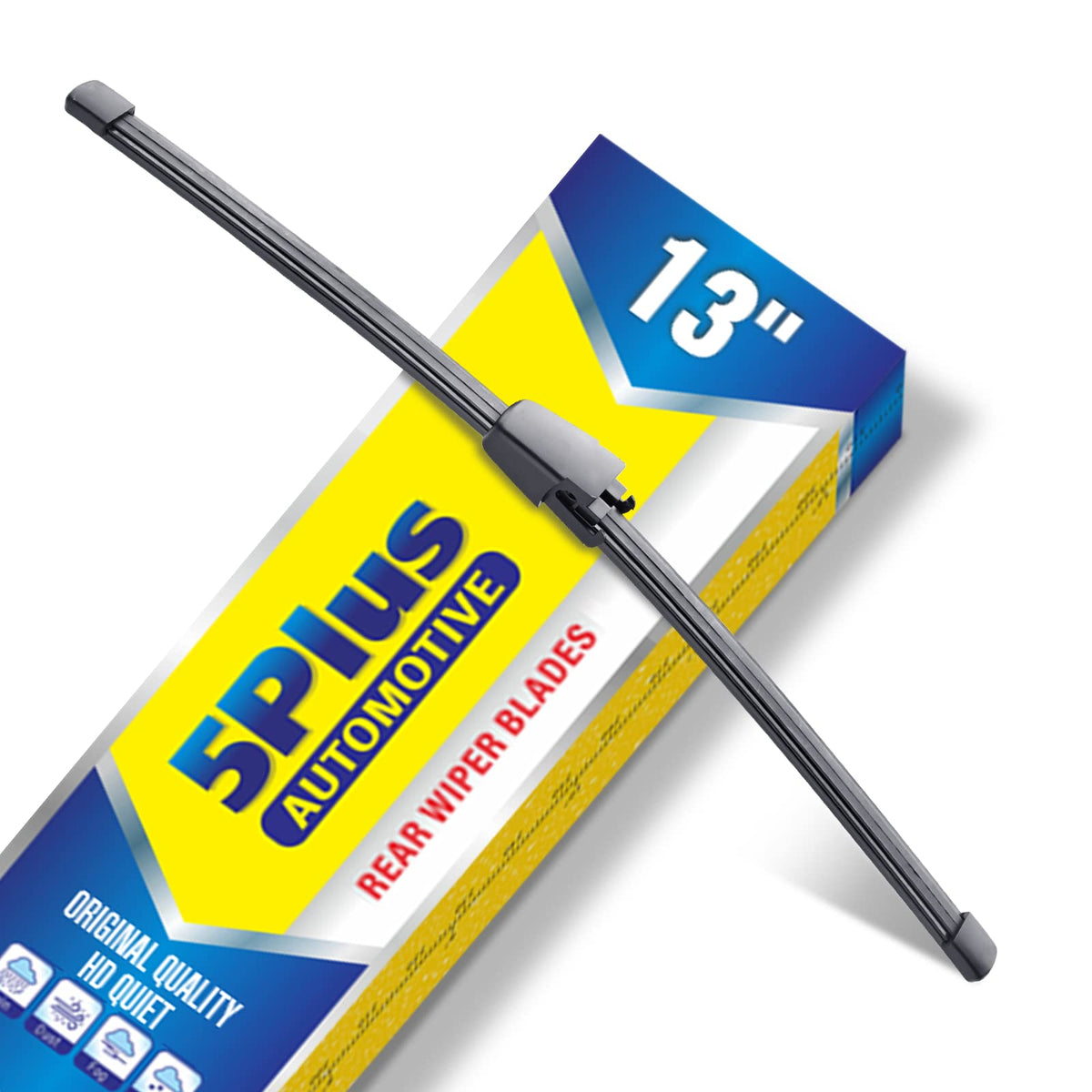 5 PLUS RearQuiet 12 Inch Rear Wiper Blade,OEM Replacement Rear Window Wiper Jansha Store