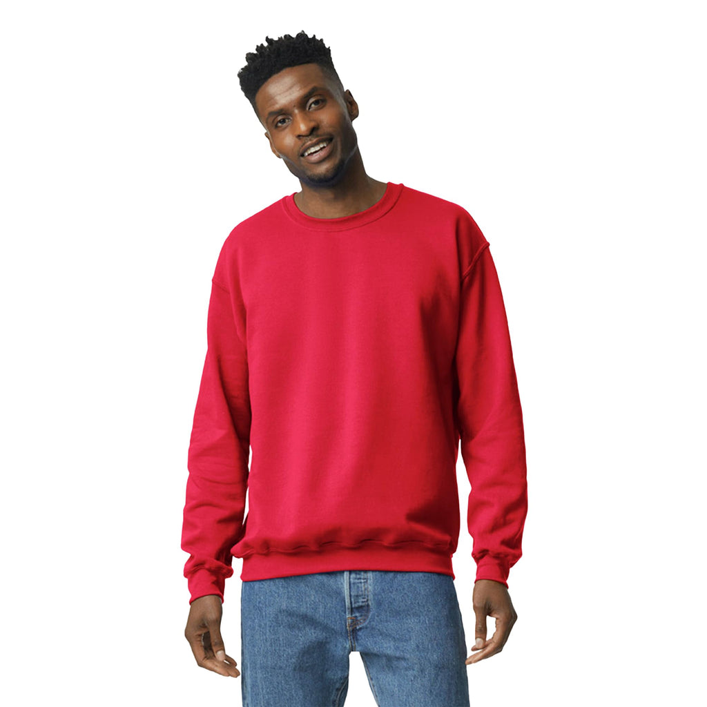 Gildan Unisex Adult Fleece Crewneck Sweatshirt, Style G18000, Multipack Jansha Store