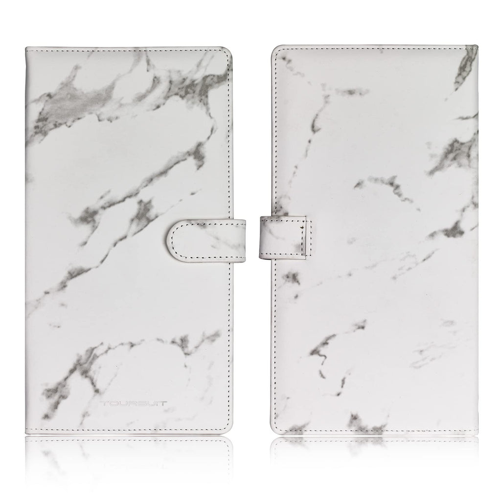 TOURSUIT Car Registration and Insurance Card Holder, Marble Black Jansha Store