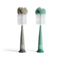 Munchkin Sponge Bottle Brush, Grey/Sage, 2 Count (Pack of 1) Jansha Store