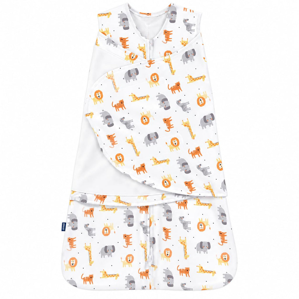 HALO SleepSack Swaddle | Cotton | 1.5 TOG | 6-12 lbs |Floral Stripe Jansha Store