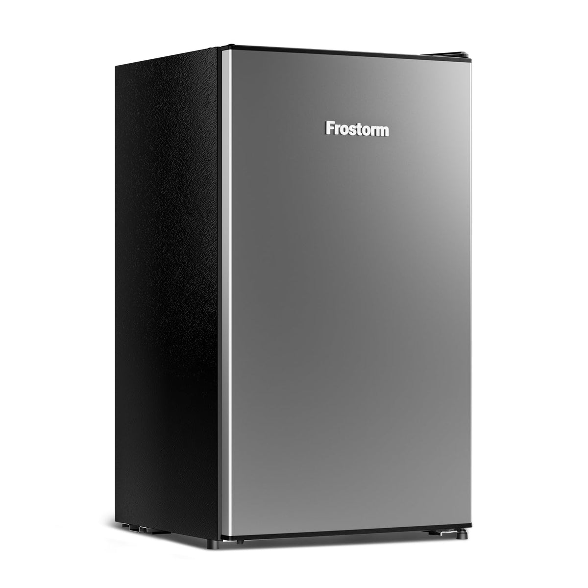 3.2 Cu Ft Mini Fridge with Freezer, Single Door Upright Freezer Jansha Store