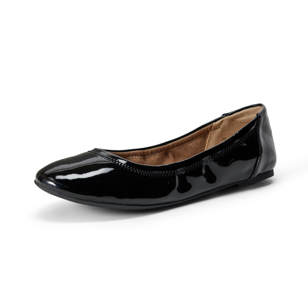 Amazon Essentials Women's Comfortable Round Toe Ballet Flats, Cushioned Memory Foam Jansha Store