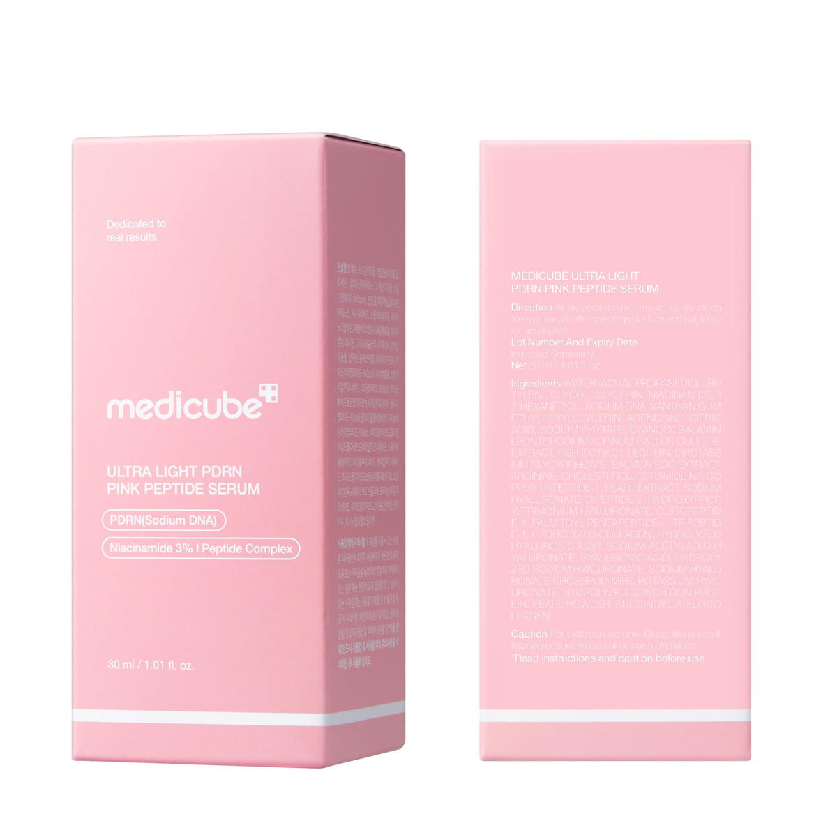 medicube PDRN Pink Peptide Serum with Salmon DNA Jansha Store