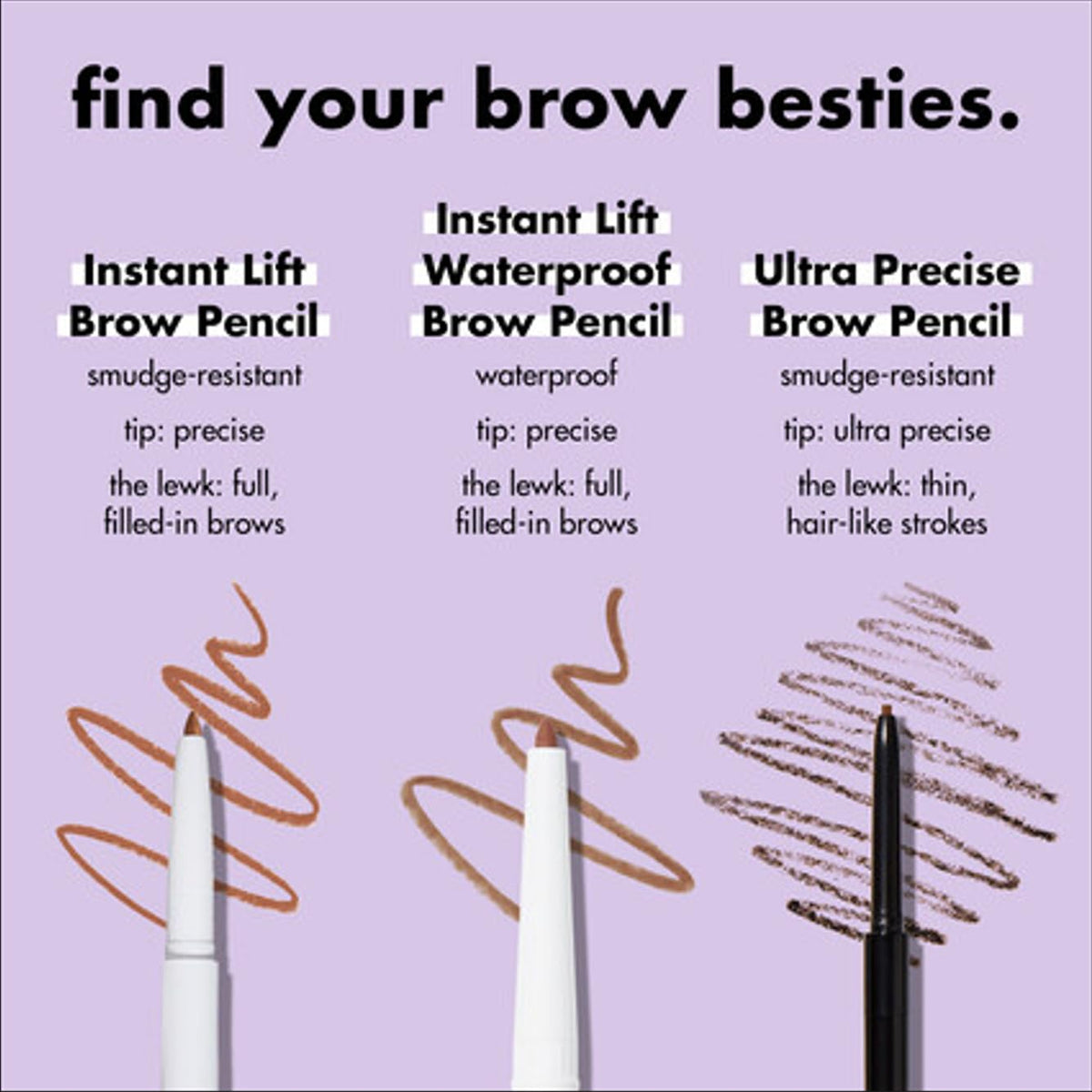 e.l.f. Instant Lift Brow Pencil, Dual-Sided, Taupe Jansha Store