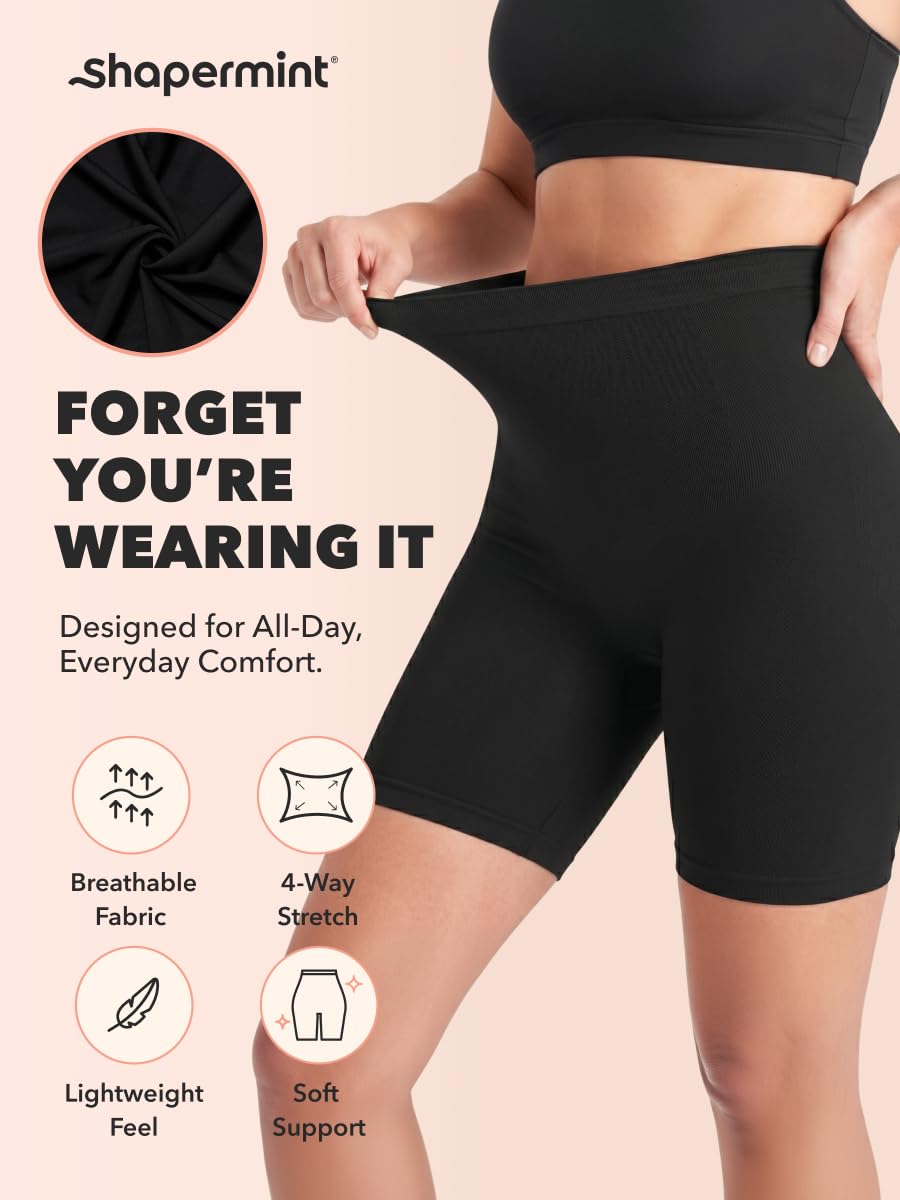 SHAPERMINT Shapewear for Women - High-Waisted Shapewear Tummy Control Shorts, Thigh Slimmer, Underwear for Women Jansha Store