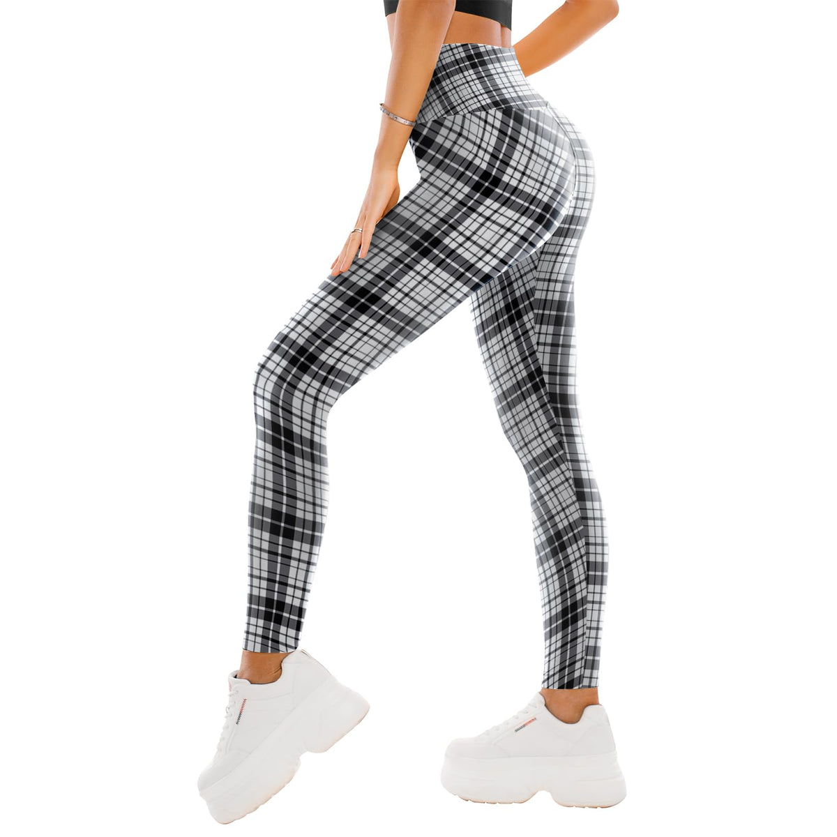SINOPHANT High Waisted Leggings for Women - Full Length Capri Buttery Soft Yoga Pants for Workout Athletic Jansha Store